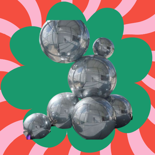 Mega kerstballen huren